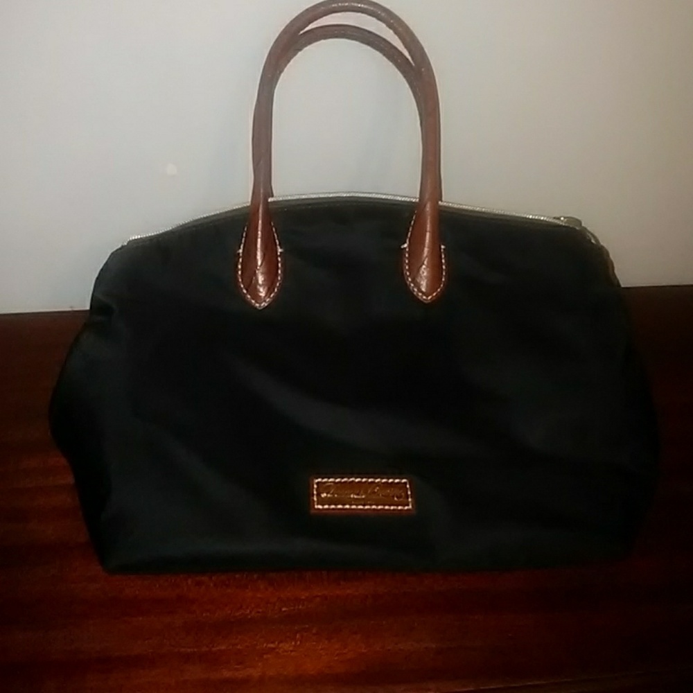 Dooney & Bourke Black Nylon Handbag Purse